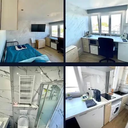 Tres Jolie 6 Paisible, Moderne, Agreable En Face De La Gare